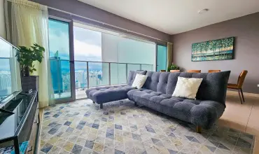 APT AMOBLADO EN PISO ALTO - AV BALBOA - 109 M2 , AVENIDA BALBOA, Panamá, 25728