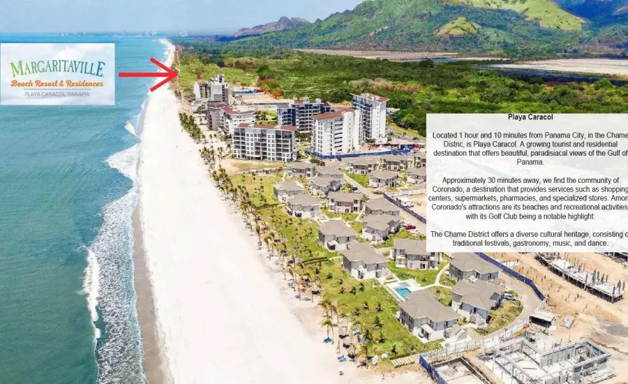 Apartamento con vista al mar en Panama , PLAYA CARACOL, CHAME, PANAMA, Panamá Oeste, 26108